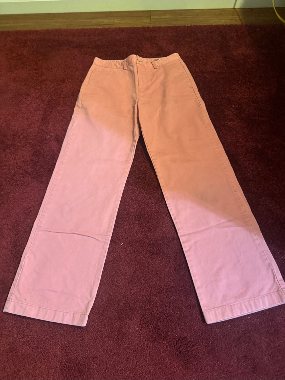 Vineyard Vines Men's Blush Pink Straight-Leg Chinos